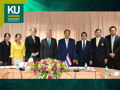 A courtesy visit of H.E. Mr. Patrick Bourne, Ambassador of Ireland to the Kingdom of Thailand