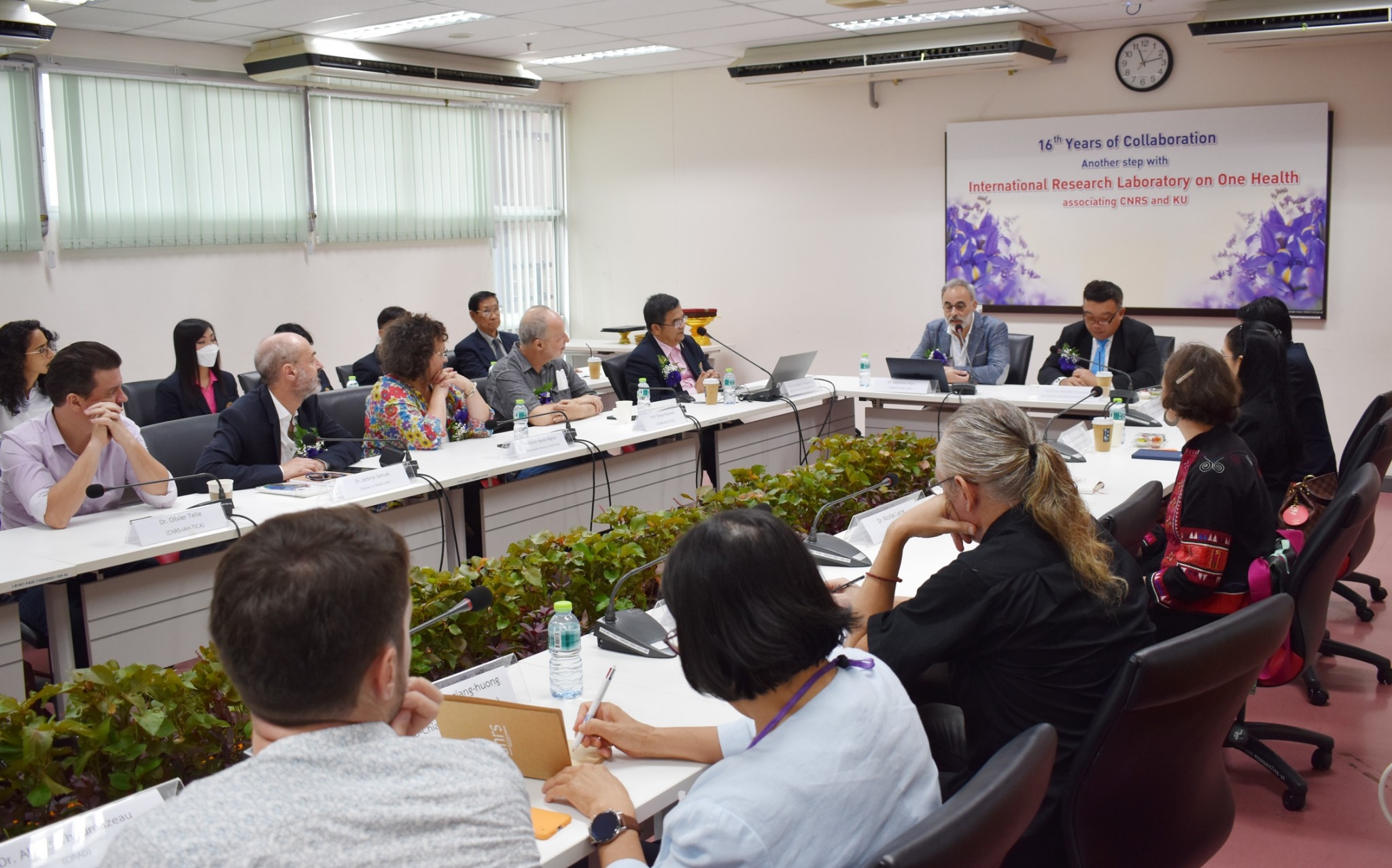 KU-KU News | Welcoming delegation from CNRS, French National Center fo...