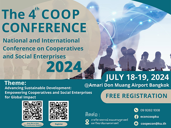 The 4th Coop Conference National and International Conference on Cooperatives and Social Enterprises 2024