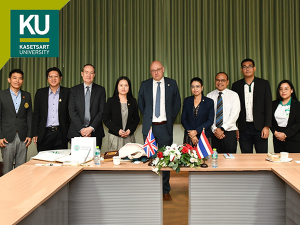 มก. ให้การต้อนรับและหารือร่วมกับผู้แทน University of Exeter, สหราชอาณาจักร