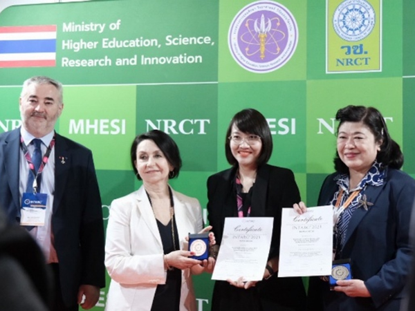 ทีมนักวิจัยสถาบันผลิตผลเกษตรฯ (KAPI) คว้าเหรียญเงิน INTARG 2023