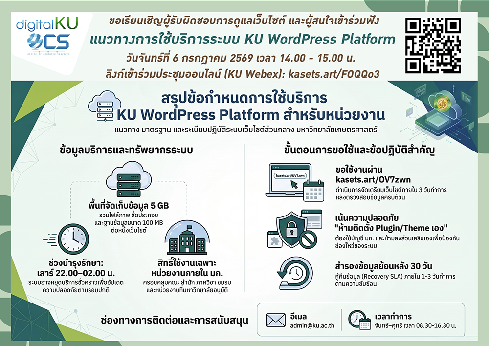 Kasetsart University - มหาวิทยาลัยเกษตรศาสตร์